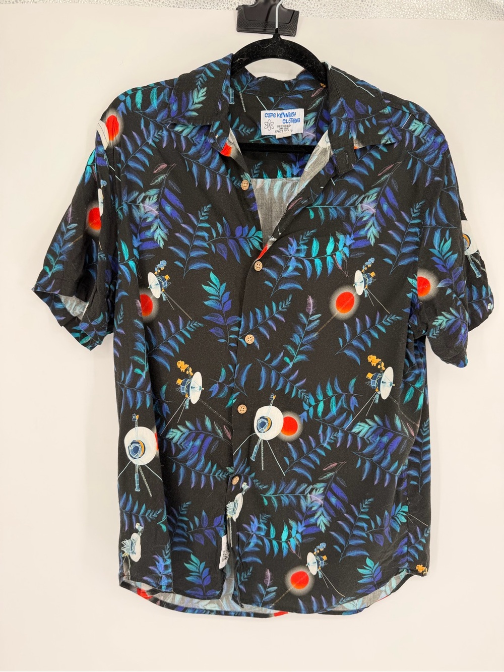 NASA Cape Kennedy Space size large button up